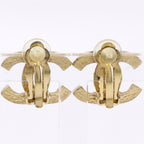 Chanel CC Logo Gold Plated 03P Earrings — view 3