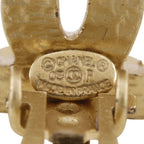 Chanel CC Logo Gold Plated 03P Earrings — view 8