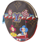 Louis Vuitton Porte Monnaie Rond Vivienne Limited Edition Monogram Canvas Brown — view 2