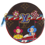 Louis Vuitton Porte Monnaie Rond Vivienne Limited Edition Monogram Canvas Brown