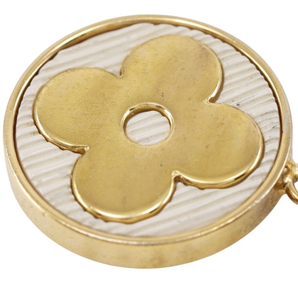 Louis Vuitton Porte Cles Spring Street Bag Charm Gold Plated Monogram Canvas — view 6
