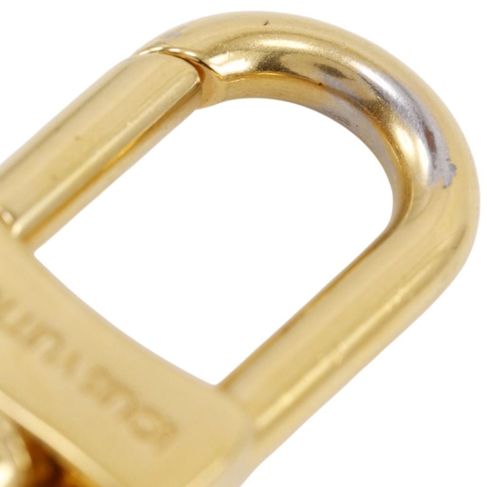 Louis Vuitton Porte Cles Spring Street Bag Charm Gold Plated Monogram Canvas — view 3