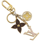 Louis Vuitton Porte Cles Spring Street Bag Charm Gold Plated Monogram Canvas