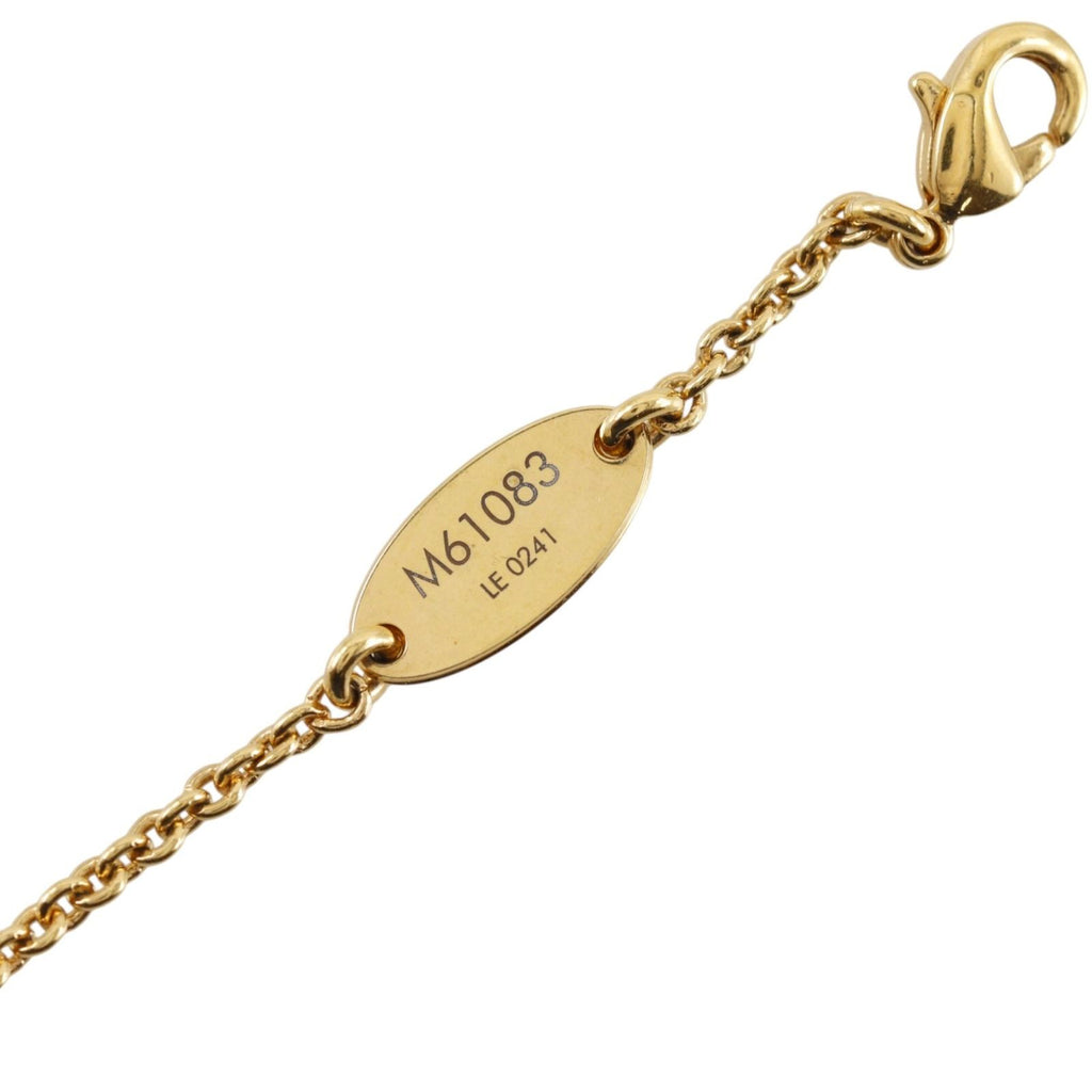 Louis Vuitton Essential V Gold Plated Necklace — view 7