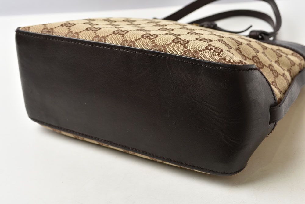 Gucci Handbag Bag GG Canvas Brown Beige — view 5