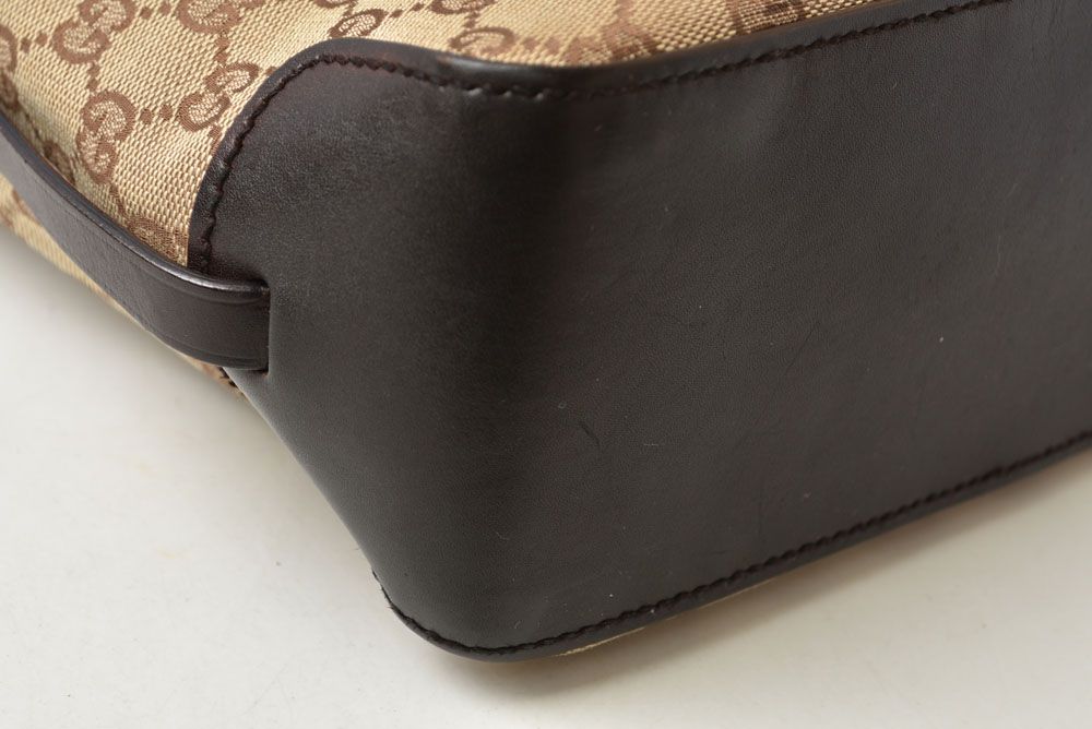 Gucci Handbag Bag GG Canvas Brown Beige — view 7