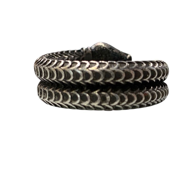 Gucci Garden Silver Snake Ring — view 4