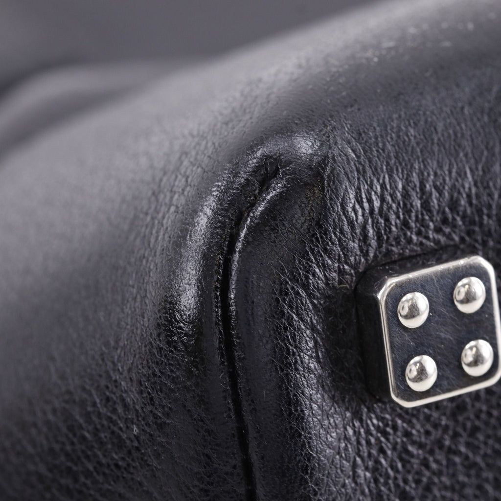 Loewe Amazona Fusta Anagram Leather Black Handbag — view 4