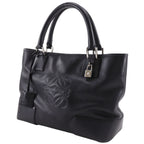 Loewe Amazona Fusta Anagram Leather Black Handbag — view 2