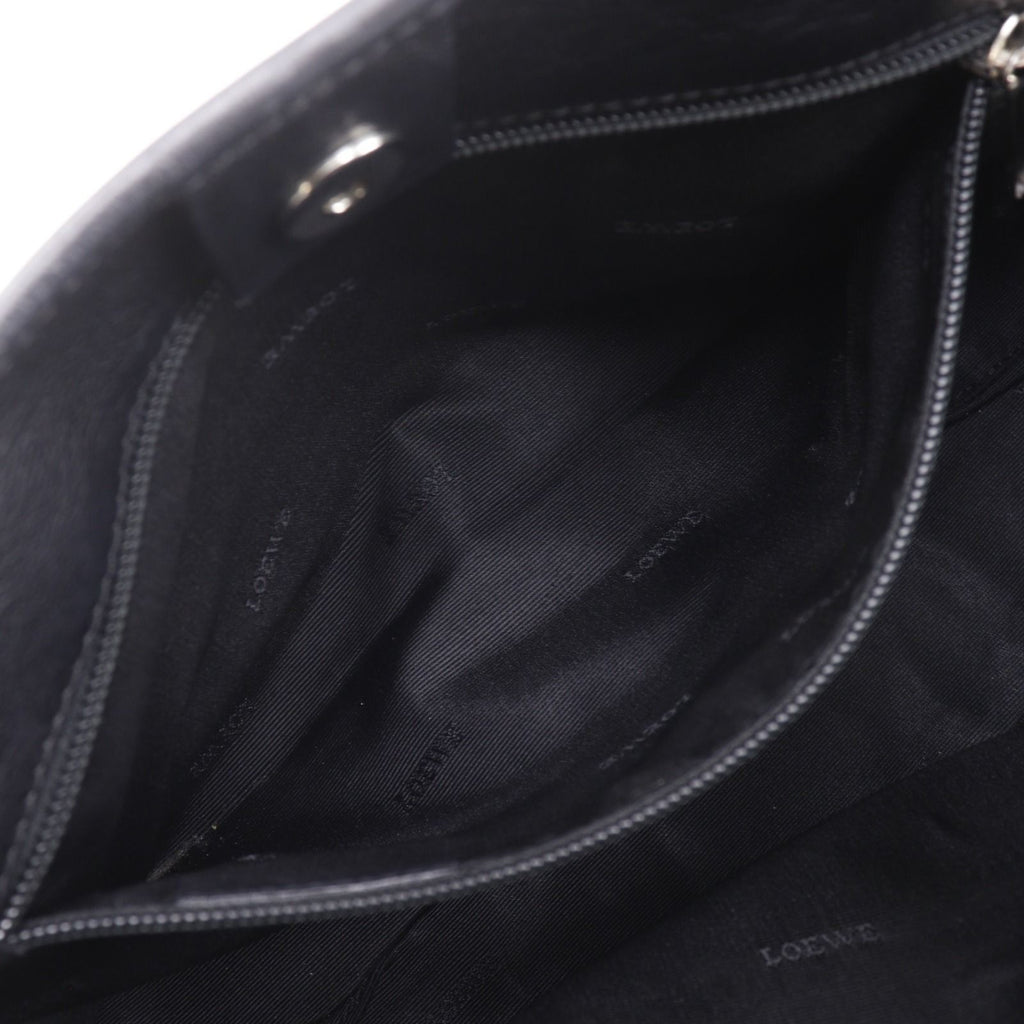 Loewe Amazona Fusta Anagram Leather Black Handbag — view 6