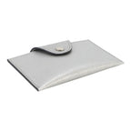 Hermes Iliade Card Case Chevre Argent Silver — view 4