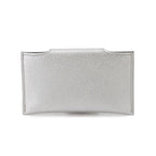 Hermes Iliade Card Case Chevre Argent Silver — view 3