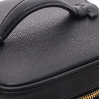 Chanel CC Logo Vertical Vanity Black Caviar Leather — view 5
