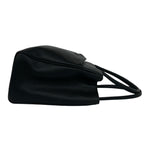 Saint Laurent Vintage YSL Logo Leather Tote Bag Black — view 6