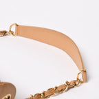 Chanel Tsukimi Shape Hobo Caviar Leather Beige — view 7