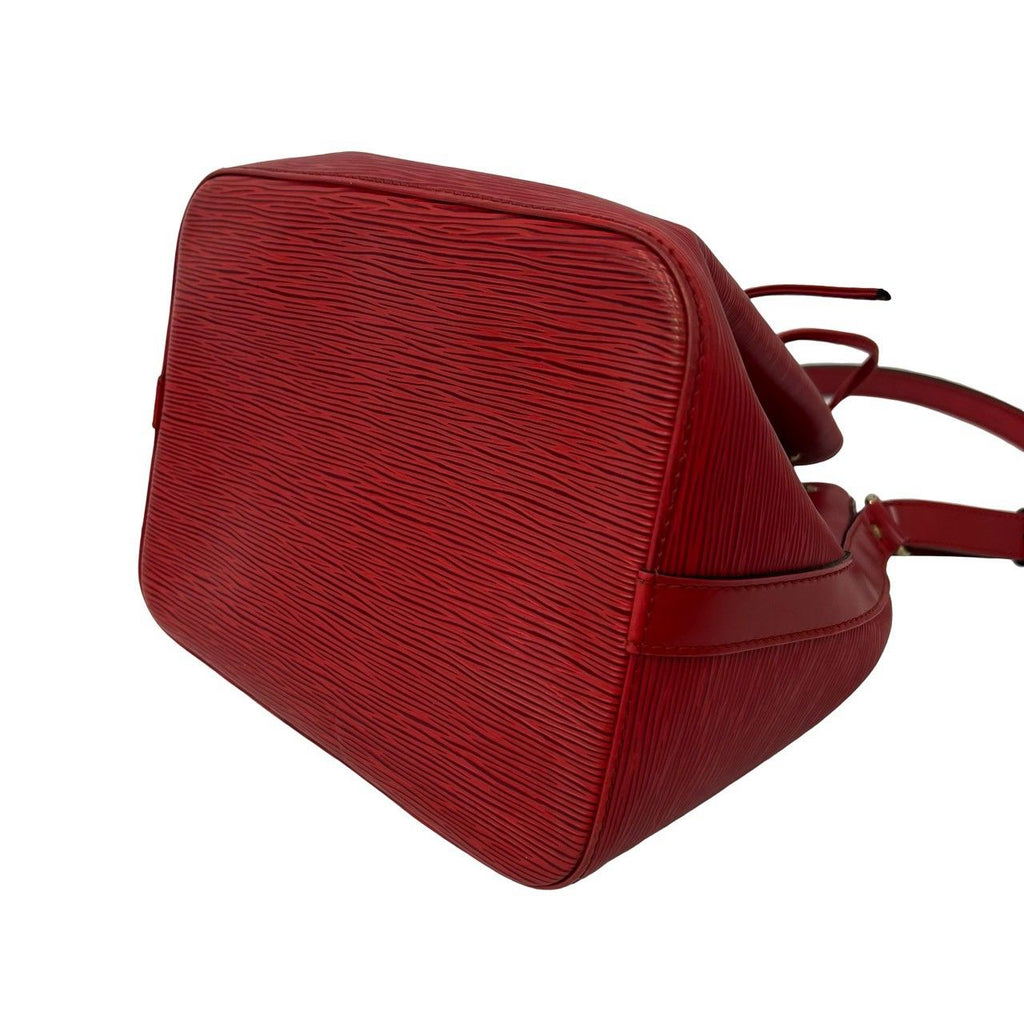 Louis Vuitton Vintage Petit Noe Epi Leather Drawstring Shoulder Bag Castilian — view 8