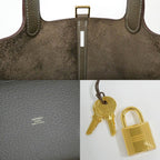 Hermes Picotin Lock PM Etoupe Taurillon Clemence Gold Handbag — view 7