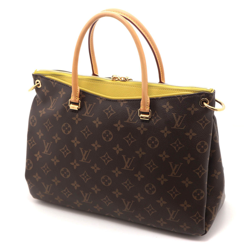 Louis Vuitton Pallas Monogram Pistache Handbag Canvas — view 2