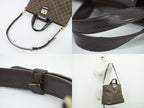 Louis Vuitton LV Cabas Rosebery Damier Ebene 2-Way Shoulder Bag Brown — view 6