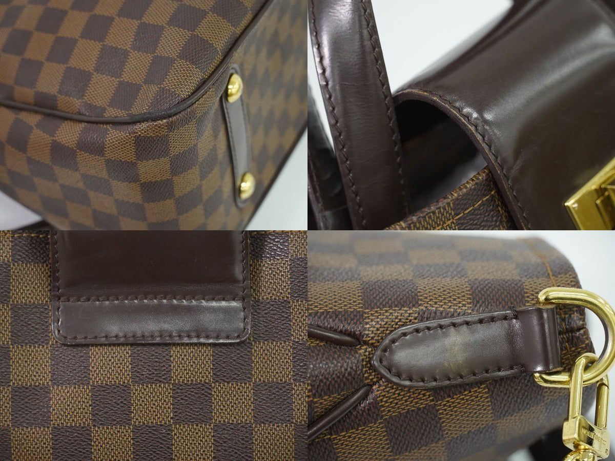Louis Vuitton LV Cabas Rosebery Damier Ebene 2-Way Shoulder Bag Brown — view 7