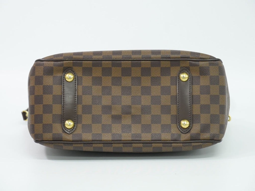 Louis Vuitton LV Cabas Rosebery Damier Ebene 2-Way Shoulder Bag Brown — view 3