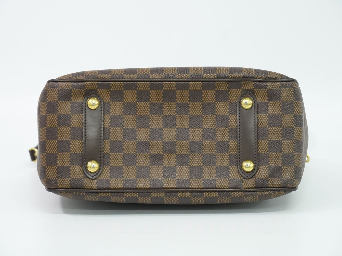 Louis Vuitton LV Cabas Rosebery Damier Ebene 2-Way Shoulder Bag Brown — view 3