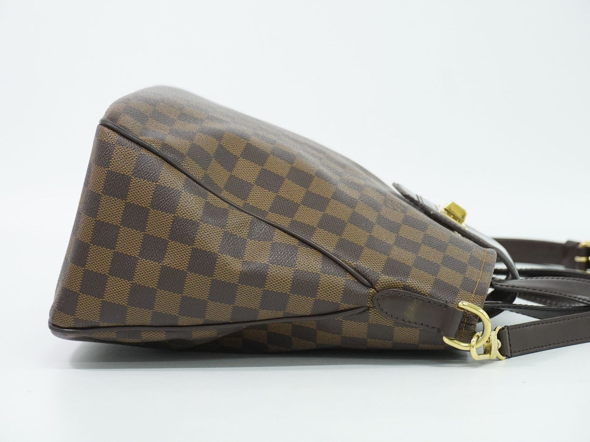 Louis Vuitton LV Cabas Rosebery Damier Ebene 2-Way Shoulder Bag Brown — view 4