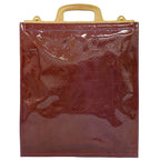 Louis Vuitton LV Stanton Vernis Leather Handbag Violet Purple Bag