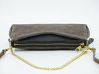 Louis Vuitton LV Pallas Clutch Monogram 2-Way Shoulder Bag Brown — view 5