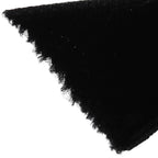 Dior Safety Pin Motif Ribbon Velvet Metal Black Silver Brooch — view 4