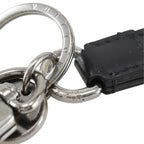 Louis Vuitton Porte Cles Dragonne Monogram Eclipse Canvas Black Key Holder — view 3