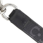 Louis Vuitton Porte Cles Dragonne Monogram Eclipse Canvas Black Key Holder — view 5