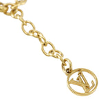 Louis Vuitton Essential V Gold Plated Necklace — view 7