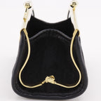 Dior Trotter Kiss Lock Vintage Nylon Canvas Black Coin Purse — view 6