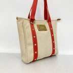 Louis Vuitton Tote Bag Antigua Cabas MM Beige — view 2