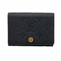 Louis Vuitton Card Case Monogram Empreinte Envelope Business Holder Noir