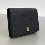 Louis Vuitton Card Case Monogram Empreinte Envelope Business Holder Noir — view 2