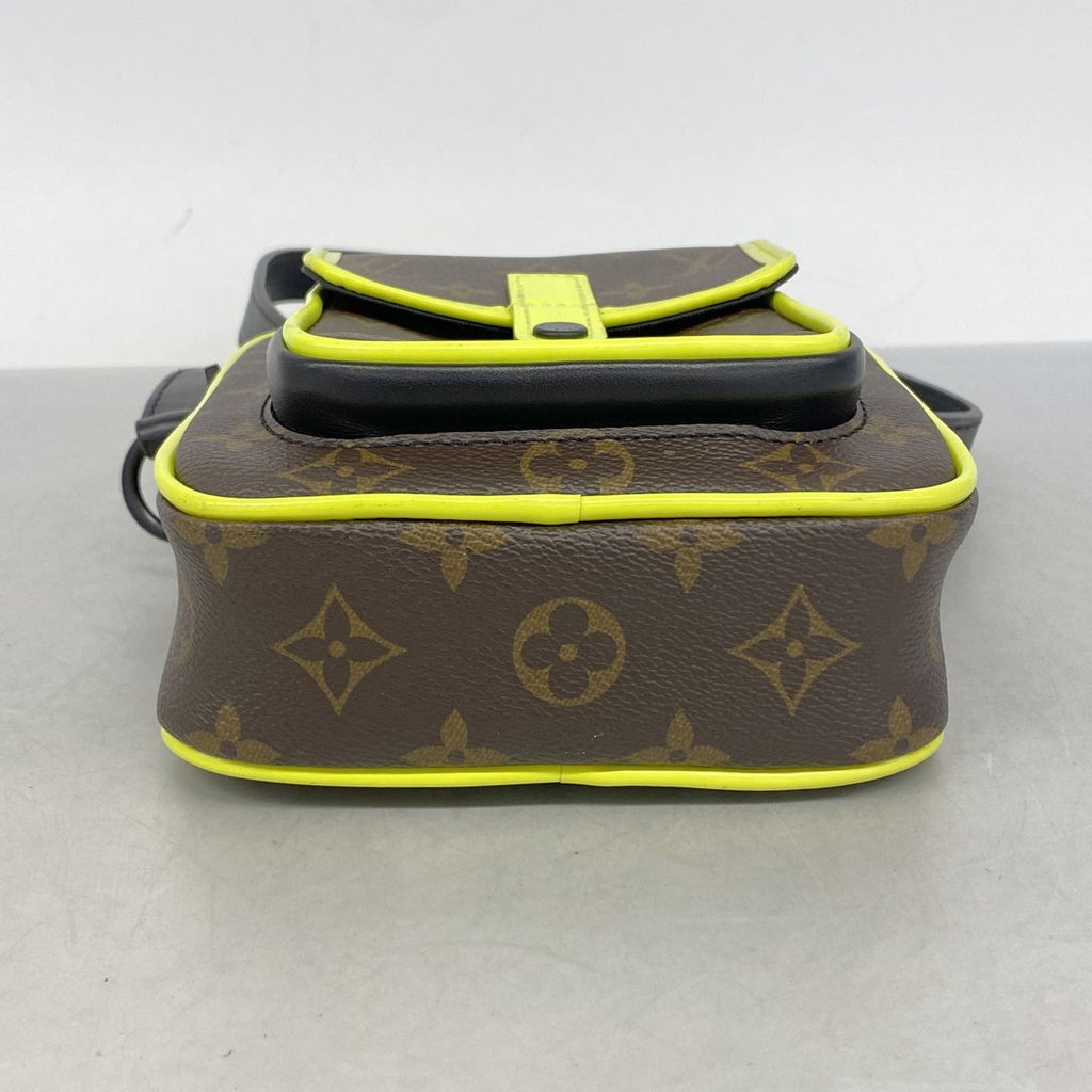 Louis Vuitton Shoulder Bag Monogram Macassar Christopher Wearable Wallet Brown — view 3
