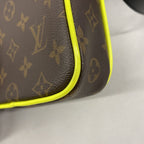 Louis Vuitton Shoulder Bag Monogram Macassar Christopher Wearable Wallet Brown — view 6