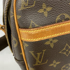 Louis Vuitton Shoulder Bag Monogram Reporter PM Brown — view 8