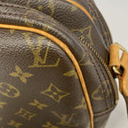 Louis Vuitton Shoulder Bag Monogram Reporter PM Brown — view 7