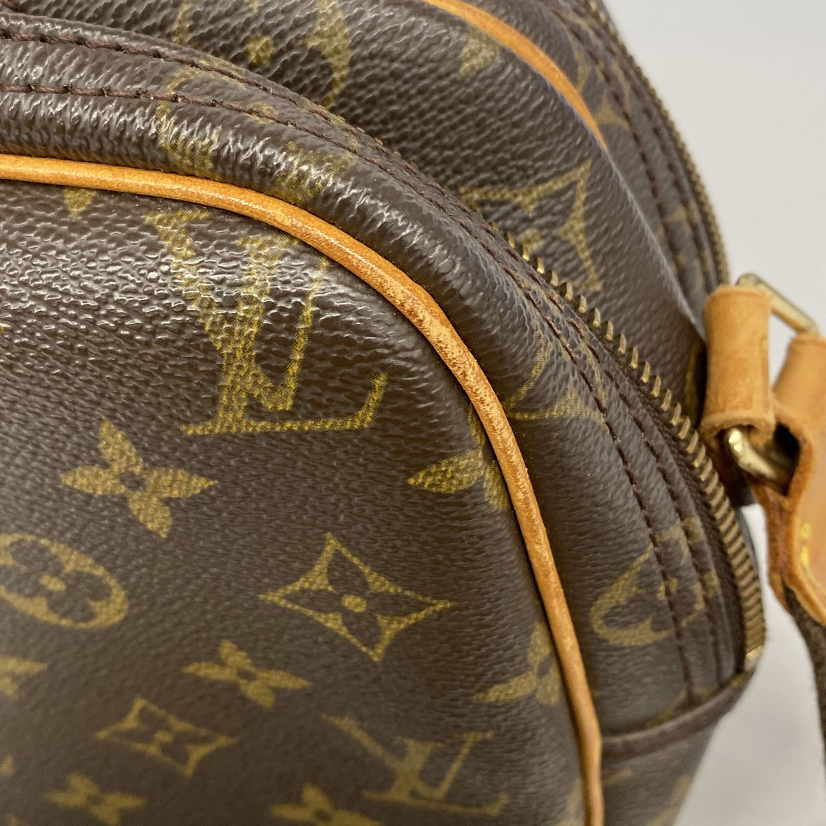 Louis Vuitton Shoulder Bag Monogram Reporter PM Brown — view 7