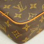 Louis Vuitton Clutch Monogram Compiegne 23 Brown — view 6