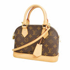 Louis Vuitton Handbag Monogram Alma BB Brown 2-Way Bag