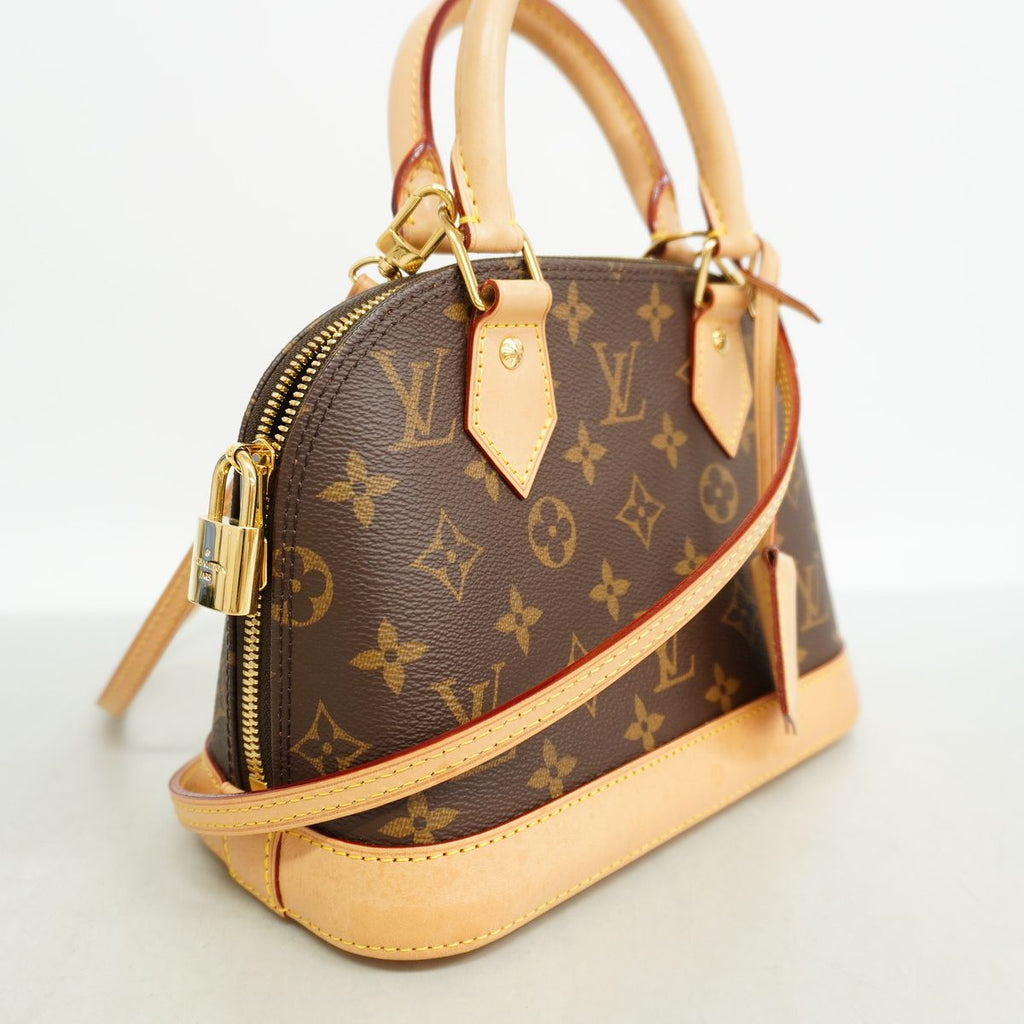Louis Vuitton Handbag Monogram Alma BB Brown 2-Way Bag — view 2