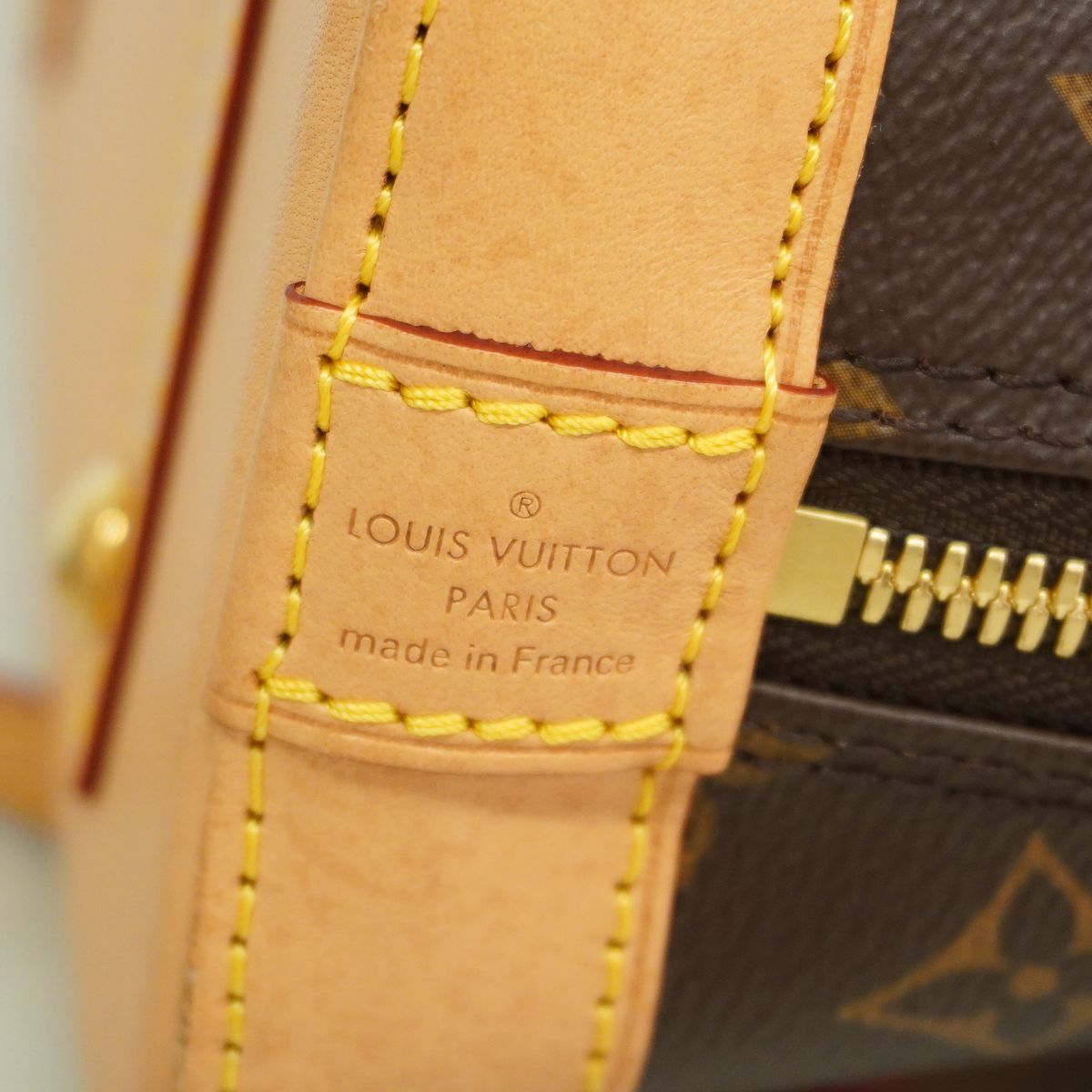 Louis Vuitton Handbag Monogram Alma BB Brown 2-Way Bag — view 5
