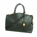 Louis Vuitton Handbag Monogram Empreinte Grand Palais MM Noir 2-Way Bag