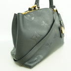 Louis Vuitton Handbag Monogram Empreinte Grand Palais MM Noir 2-Way Bag — view 2