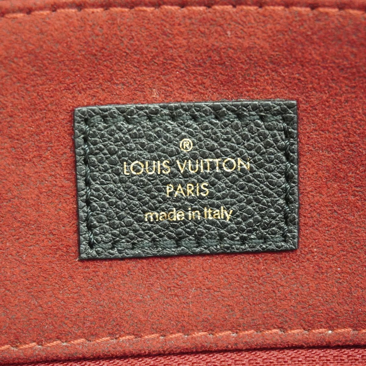 Louis Vuitton Handbag Monogram Empreinte Grand Palais MM Noir 2-Way Bag — view 5