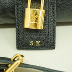 Louis Vuitton Handbag Monogram Empreinte Grand Palais MM Noir 2-Way Bag — view 6